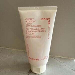 innisfree Cherry Blossom Glow Jam Cleansing Foam 5.07oz Full Sz NEW SEALED
